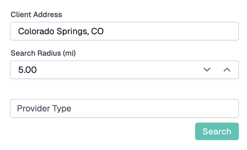 Search Form
